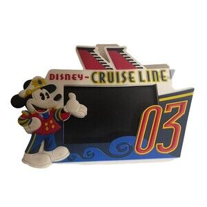 Vintage Authentic 2003 Walt Disney Cruise Line Magnet Mickey Mouse